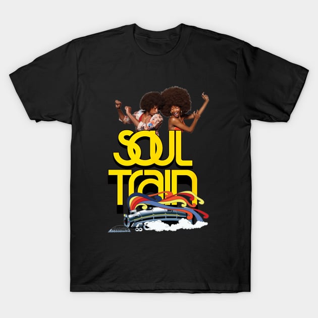 Soul Train T-Shirt by Brown777